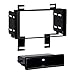 Metra Electronics 99-7616 Custom Fit Mounting Kit ISO DIN w/Pocket Or Double DIN Radio Provision Incl.: Radio Trim/Radio Housing Brackets/Pocket/Screws Custom Fit Mounting Kit