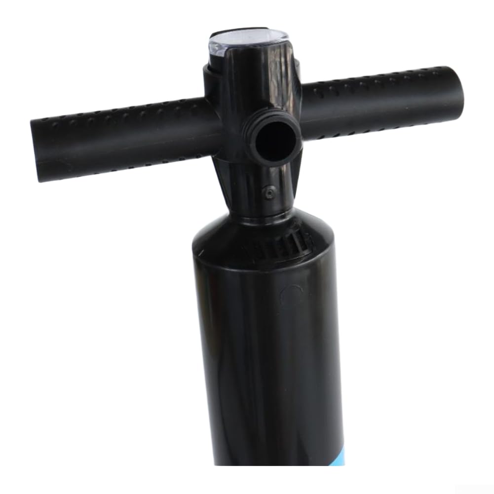Pompe à main en plastique robuste pour bateaux gonflables | Débit double direction, gonflage rapide, économise des efforts, idéal pour kayak, bateau