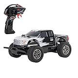 RC PICKUP * ORIGINAL LIZENZ* LEICHTE RENNKARROSSERIE - flexibel und stabil * High Speed - bis zu 25km/h * METALLGETRIEBE * Volle Fahr- und Lenkfunktion * Vollgefedertes Fahrzeug * Luftreifen * incl. besonders sicherem und langlebigem LiFePo4 Akku * incl. EXTRA 1A USB-SCHNELLLADEKABEL *