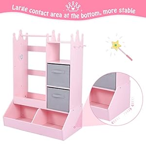 Bophy stm 601pa new kid wardrobe large pink  urban country home decor