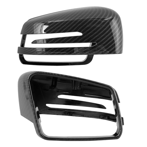 Coques de rétroviseurs Mercedes W204 W212 motif carbone pour sublimer vos trajets quotidiens
