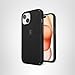 Speck iPhone 15 Case - Built for MagSafe, Drop Protection Grip – for iPhone 15 iPhone 14 & iPhone 13 - Scratch Resistant, Soft Touch, 6.1 Inch Phone Case - CandyShell Grip Black/Slate Grey