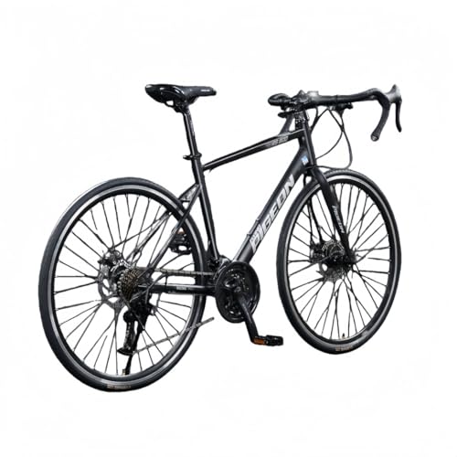 KDBT 自転車 マウンテンバイク ロードバイク アウトドア スポーツ マウンテンバイク 21/24/27/30 スピードシフト カーブハンドルバー/ストレートハンドルバー 内部配線 ディスクブレーキ 高炭素鋼フレーム 簡単取り付け ユニセックス 旅行 ス