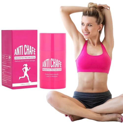 BáLsamo Antirozaduras,Friction Stick,Crema AntifriccióN,Anti-Chafing Balm,Stick Antirozaduras Resistente Al Sudor Y Agua,Palitos Antirozaduras Deportivas,Protector Piel Deportivo