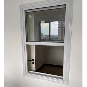 JLXJYS Schiebefenster Garagenfenster 25x53cm