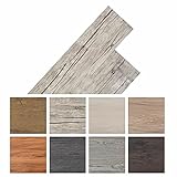 suelo laminado pvc aki Nuestro juego de lamas autoadhesivas para suelo de PVC de gran calidad consta de 36 lamas, cada una con unas medidas de 91,5 x 15,2 cm, lo que cubre un área total de 5,02 m². Será una elección ideal para suelos concurridos, como cocinas, baños, salones, etc.