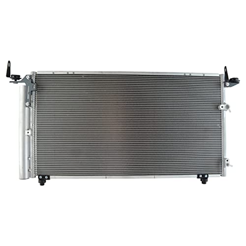 Image of TRQ A /C Condenser and Receiver Drier Assembly Compatible with 2004-2006 Toyota Tundra Crew Cab