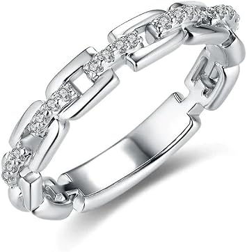 Adjustable Interlocking Ring Set - Unique Stackable Rings for Women, Minimalist Stainless Steel Jewelry, Gift for Her, Elegant & Durable Design