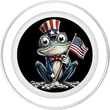 Zoom IMG-1 us patriotic frog look con