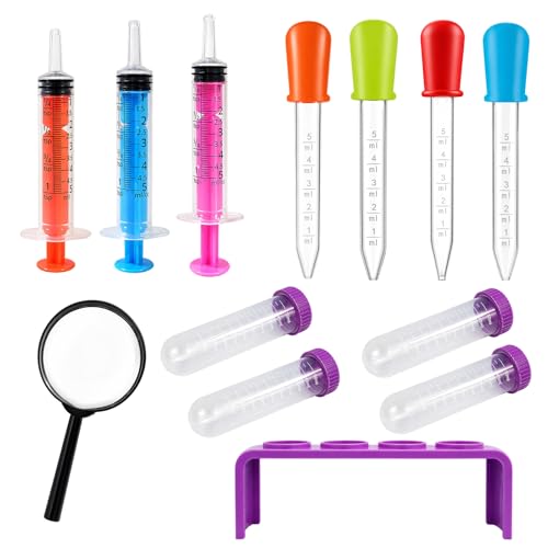 Potion Making Kit Children Bath Potions Kit Kids Creative Play Set with Pipettes and Bottles Potion Bottles for Kids Educational Science Activity Potion Kit for Imaginative Play 13 Piece Set for