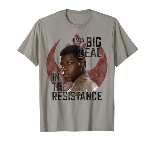 Image of Star Wars Finn I'm A Big Deal In The Resistance T-Shirt