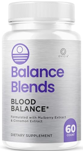Balance Blends Capsules - Official BalanceBlends Pills Advanced Premium Formula Support Maximum Strength All Natural Ingredients for Overall Health & Wellness 60 Capsules for 1 Month
