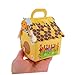 TOPPERFUN Cute Bee Themed Candy Boxes 10pcs Paper Packaging Boxes for Baby Shower Wedding Favor