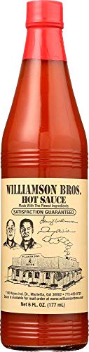 Williamson Bros. Hot Sauce - Aged Red Cayenne Peppers with Distilled Vinegar