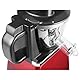 SENCOR SSJ 4042RD Langsam Drehender Entsafter für Frucht/Gemüsesaft (400 Watt, Slow Juicer, Schneckenpresse, Saftbehälter mit einem Fassungsvermögen von 0,8 L) rot