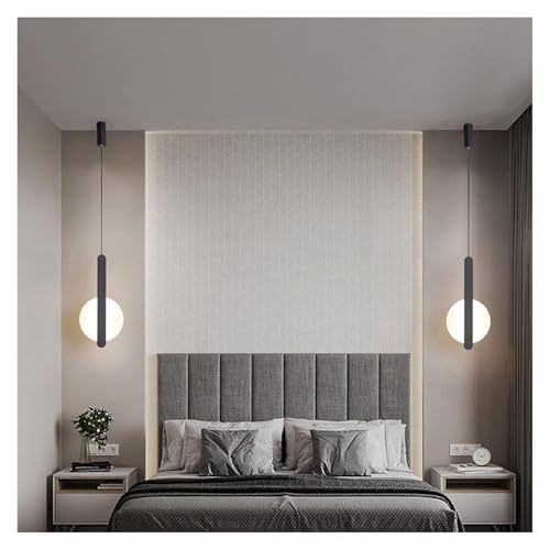 Chandelier LED 10W géométrique noir luminaire de plafond