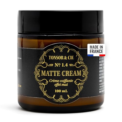 Crème Coiffante Effet Mat pour une coiffure impeccable au bureau