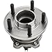 DRIVESTAR 512466 Rear Left/Right Wheel Hub and Bearing Assembly for Ford Focus 2012 2013 2014 2015 2016 2017 2018, 5 Lugs w/ABS