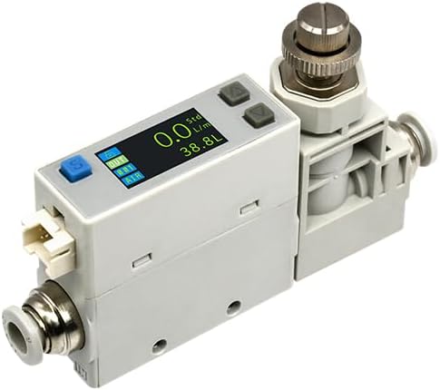AFM07 Aerothermal Mass Flow Meter Compressed air Nitrogen Oxygen 2-200L/min High Accuracy High Stability and Convenient Operation
