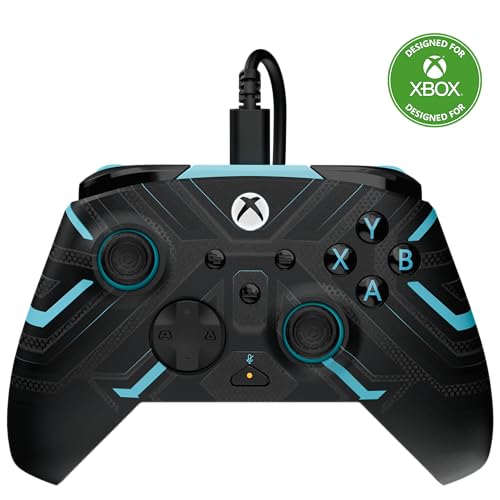 Turtle Beach Rematch Advanced Titan Steel Controller da gaming con cavo per Xbox e PC. Con licenza per Xbox con pulsanti rimappabili, grilletti sensibili e comandi audio