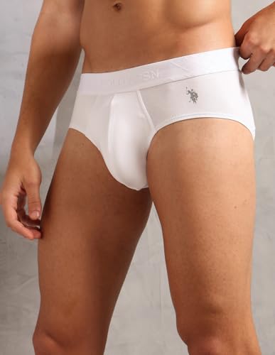 Image of U.S. Polo ASSN. Men's PB006 Bamboo Comfort Briefs for All-Day Freshness - Pack of 1