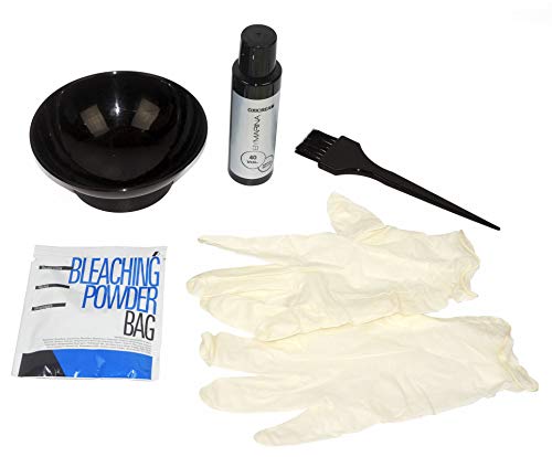 By Marina Hair Bleach Kit I 40 Volume Cream Developer and Bleach Powder