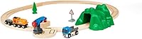 Vista 4 de BRIO Starter Lift&Load Set Wooden Toy Train Durable Child Safe Encourages Creativity Compatible with All Wooden Railway Sets Includes