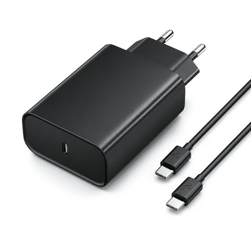 Chargeur Rapide USB-C 45W Super Charge pour Samsung Galaxy S25 / S25 Ultra / S26 / S26 Ultra / S24Plus / S23 / S22+ / S21 / S20 / A54 / A53 / A55 / A56 5G,Charge Rapide...
