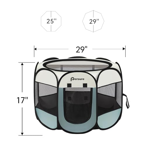 Persure Cercadinho para Cães Pequenos, Cercadinho para Gatos E Filhotes de Estimação, Cercadinho Int