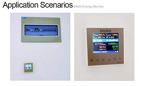 Miniatura 4 de Medidor de energía de caravana EM20 Medidor de electricidad406080120Amedidor de potenciamedidor de vatio (EM20)