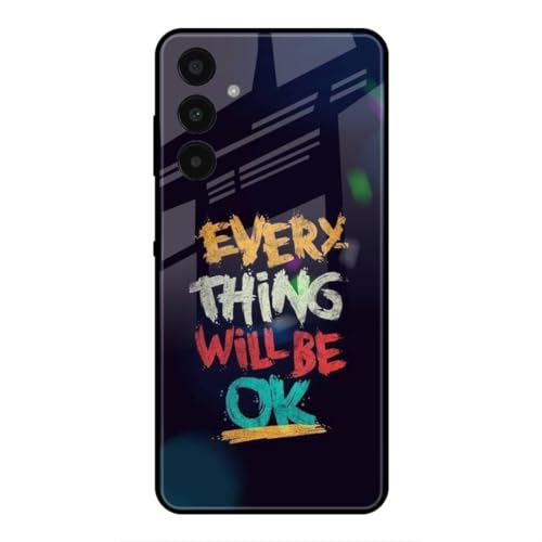 Image of SmashItUp Quote | Every Thing Will be ok Designer Printed TPU Metal Case Mobile Back Cover for Samsung A15 5G