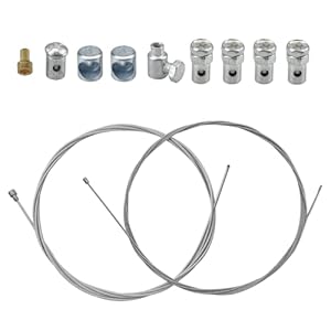 Lorec 1-Motorcycle Cable 2M Bowdenzug Reparaturset