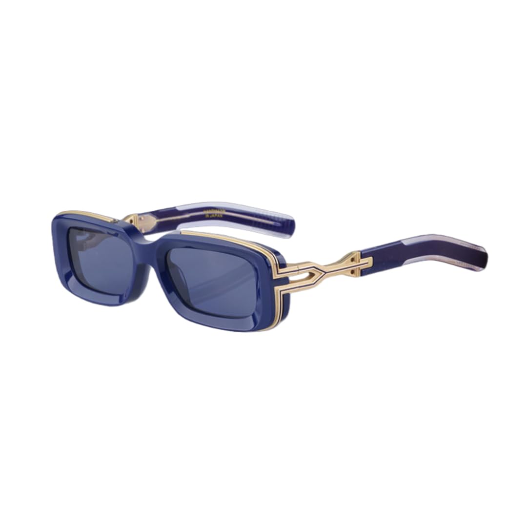 Gafas de sol rectangulares de acetato grueso de lujo