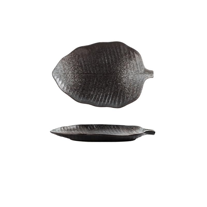 Assiette occidentale en céramique artisanale pour table raffinée