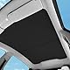 TOPABYTE Sonnenschutz Dach für Tesla Model Y Juniper 2025 Upgrade Sunshade Roof Autoglas Schiebedach Sonnenblenden Wärmedämmende Abdeckung Dachfenster UV-Schutz, Schwarz