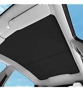 TOPABYTE Pare Soleil pour Tesla Model Y Juniper 2025 Pare-Soleil Toit en Verre Protection Bloque ...