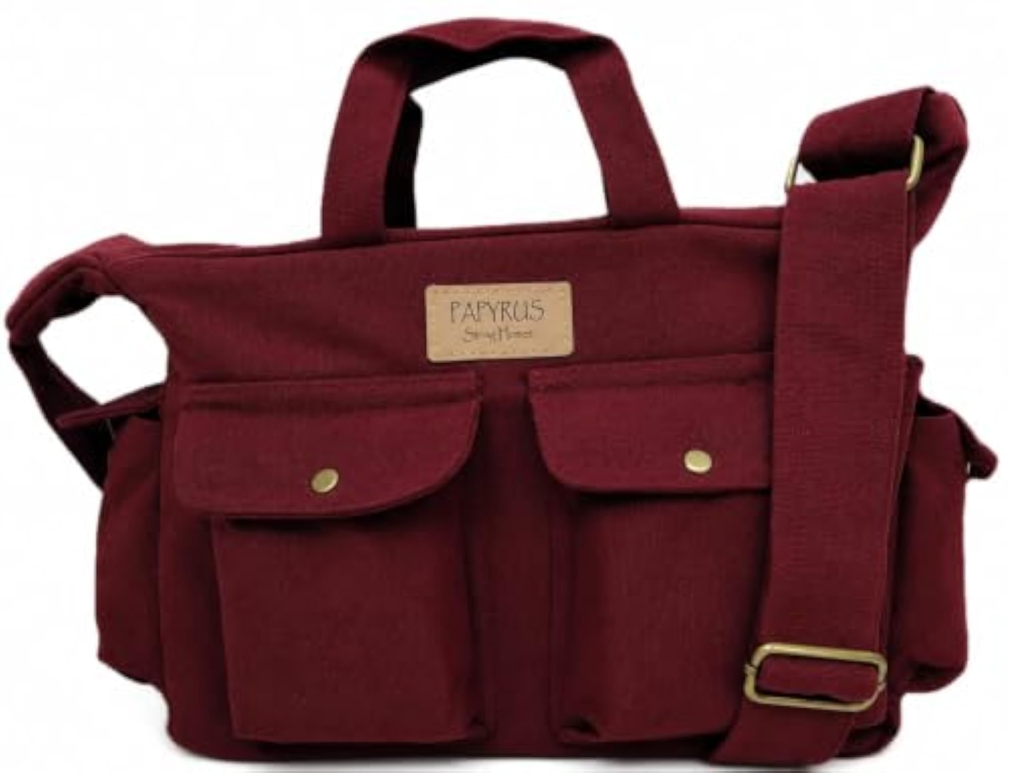 Handmade Canvas Cotton Messenger Bag