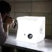 Produktbild Fotozelt Fotostudio Set mit LED Leuchte, Lichtwürfel Lichtzelt Fotozelt Fotobox mit Hintergrund (21cm)