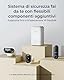 Reolink 2K Überwachungskamera Set Aussen mit Home Hub, Farbnachtsicht, 2,4/5GHz Dualband WLAN, Intelligente Erkennung, Zentrale Verwaltung & Speicherung, Ohne ABO-Gebühren, Lumus Plug-in 2-Kamera-Set