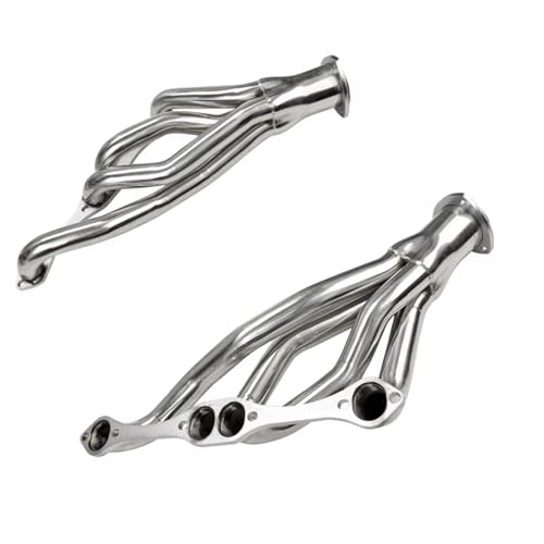 Terminales de escape Chevy Small Block colector de acero inoxidable para motor V8 6
