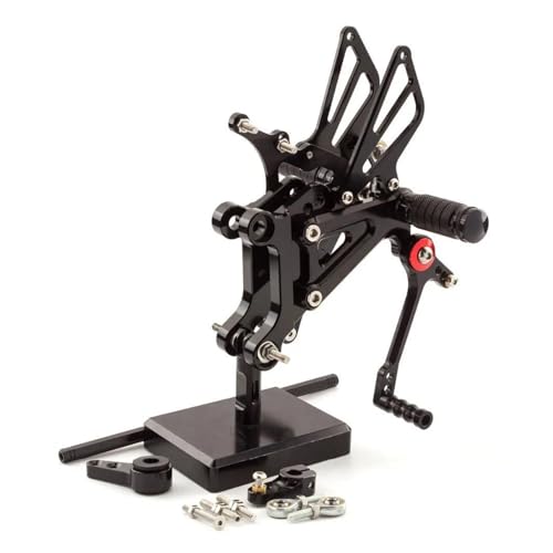 Pédales repose-pieds arrière en aluminium usiné CNC pour moto Aprilia RS125 2T de 1996 à 2010