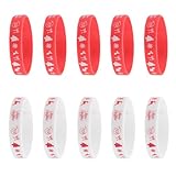 Bracelets de noël en silicone : parfaits pour la décoration, ils constituent également un excellent cadeau pour la famille et les amis