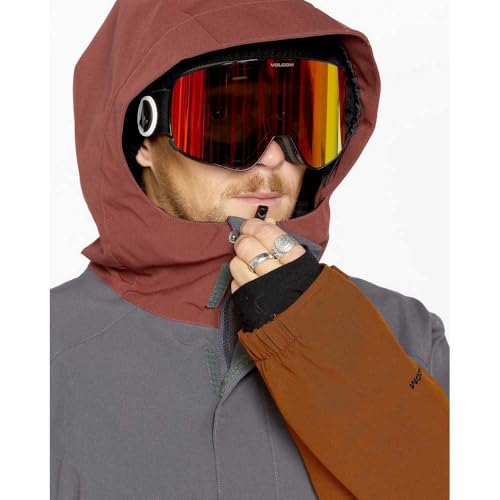 Image of Volcom Men's Brighton Hooded Snowboard Ski Winter Jacket