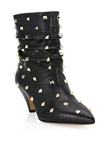 Valentino Garavani Studded Leather Booties 36.5