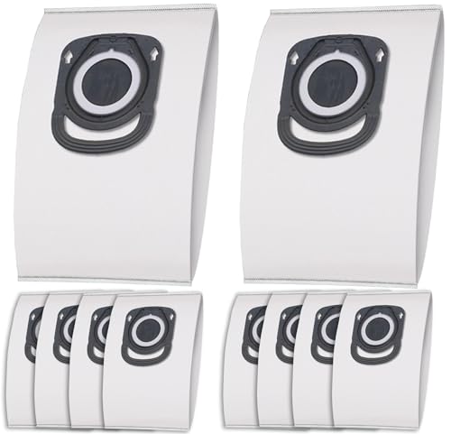 Gudotra 10 Pièces Sac Aspirateur pour Rowenta Hygiène+ Silence Force X-Trem Power Compact Power Power XXL Sac à Poussière remplacement pour Rowenta Hygiène+...