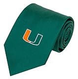Donegal Bay Officially Licensed NCAA Miami Hurricanes Necktie
