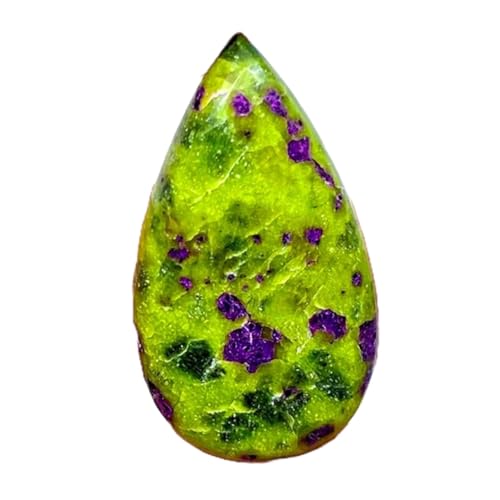 Cabochon atlantisite poire 35x19x5mm pour création de bijoux uniques GH_NAT_02838