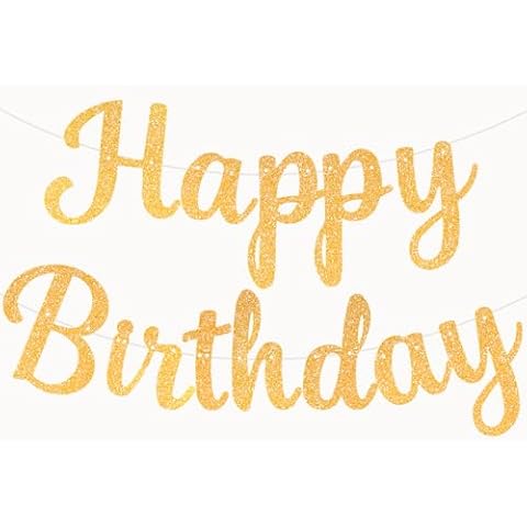 3Pack 3.2ft x 8.2ft Silver Party Streamers for Party Decorations Gold Happy Birthday Banner Cover