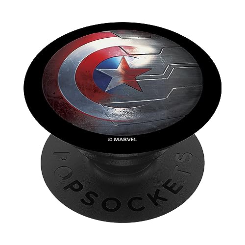 Marvel Captain America Transforming Shield PopSockets Standard PopGrip