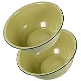 Grand bol en émail – convient à de nombreuses occasions, comme la maison, le restaurant et l'hôtel